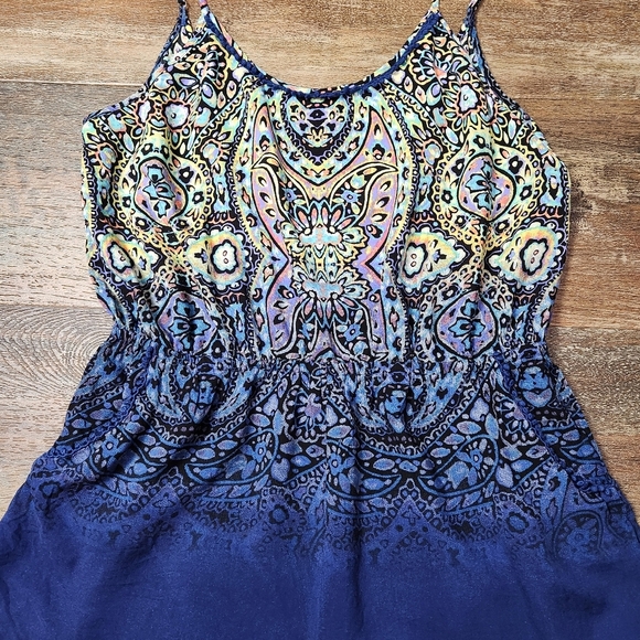 Victoria's Secret Beach Romper Shorts Jumpsuit Womens W/ Pockets Size Small - Picture 2 of 6